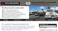 Desktop Screenshot of 101locksmith.com